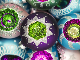 Beautiful Vintage Christmas Baubles