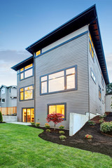 Luxurious new construction home in Bellevue, WA.