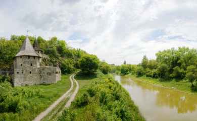 Fototapeta na wymiar Old Castle panorama 