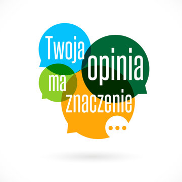 Twoja opinia ma znaczenie 