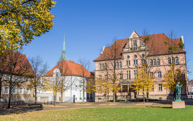 Government building at the Domhof square in Hildesheim