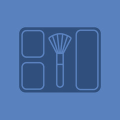 Blusher glyph color icon