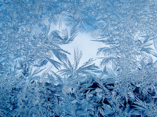snowflakes pattern as winter texture background