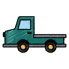 Pick up vehicle icon vector illustration graphic design