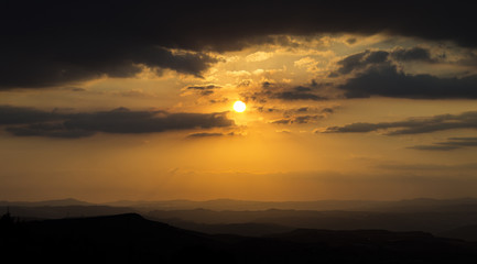 Tramonto sul "deserto"