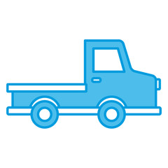 Pick up vehicle icon vector illustration graphic design
