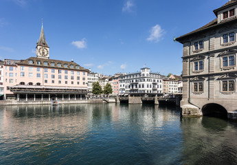 Zurich riverside