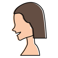 beautiful woman shirtless avatar character