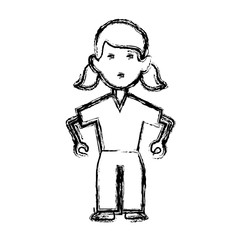 Woman relaxing with eyes closed icon vector illustration graphic design