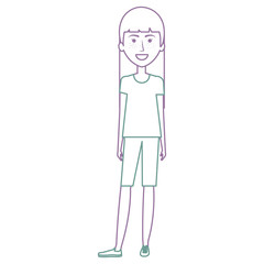 beautiful woman avatar character