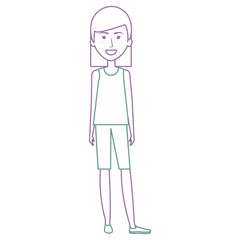 beautiful woman avatar character