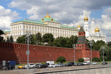 Architectural ensemble of the Moscow Kremlin.