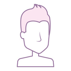 young man shirtless avatar character