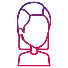 beautiful woman avatar character