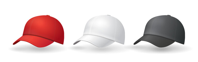 Baseball hats templates Uniform cap