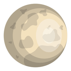 jupiter planet isolated icon