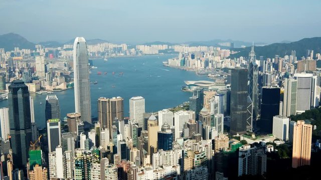 Hong Kong famous view