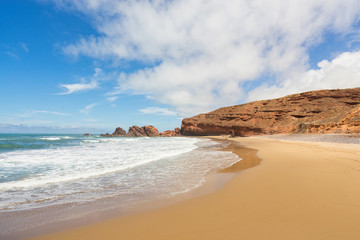 Legzira beach, Sidi Ifni, Souss-Massa-Draa, Morocco
