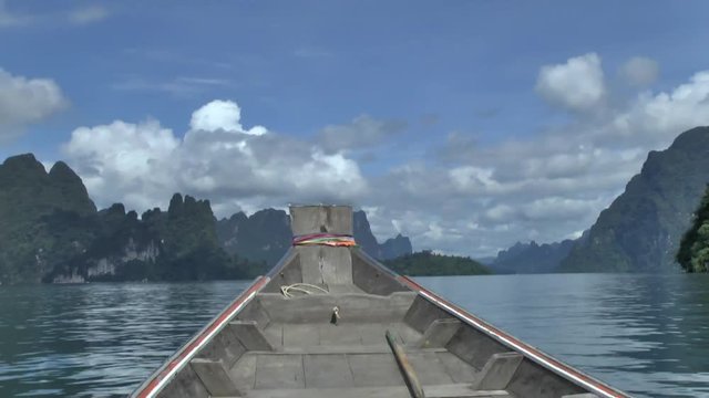 Thailand Longtailboot und Kanufahrt