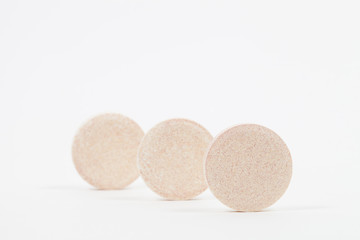 Vitamin C fizzy tablets