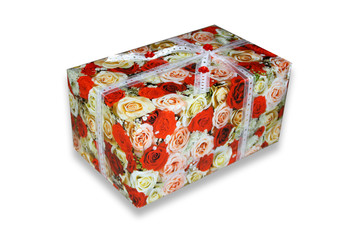 Geschenk in Papier verpackt