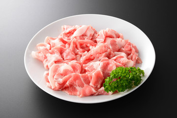 豚肉　切り落とし © K
