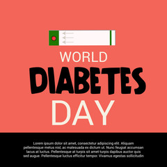 Fototapeta premium World Diabetes Day.