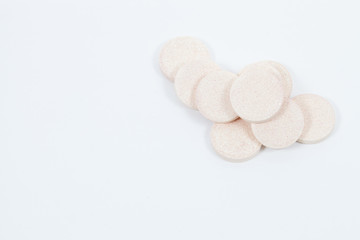Vitamin C fizzy tablets