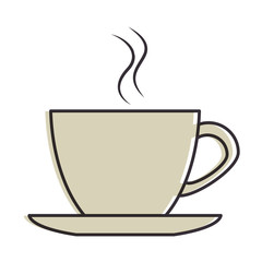 coffee cup isolated icon