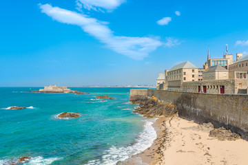 Saint Malo, Bretagne, France - obrazy, fototapety, plakaty