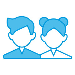 Business Teamwork avatar icon vector illustration graphic design