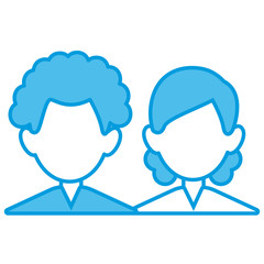 Business Teamwork avatar icon vector illustration graphic design
