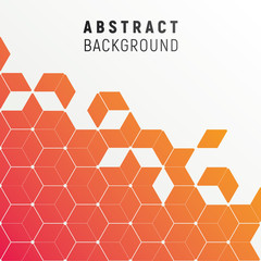 Polygonal abstract background