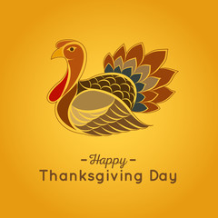 Thanks giving Day vector logo icon illustration