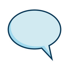 speech bubble isolated icon