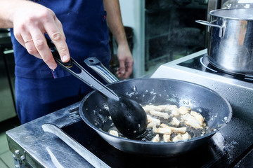 chef chef hands food restaurant