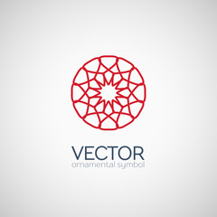 Vector geometric symbol