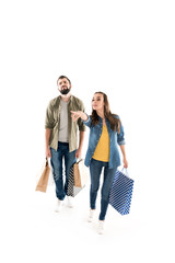 couple during shopping