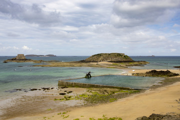 Piscine de mer à Saint Malo