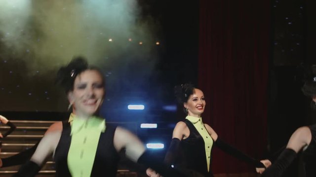Cabaret dance show
