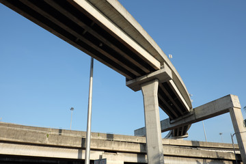Fototapeta na wymiar highway bridge