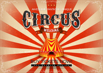 Vintage Circus Poster