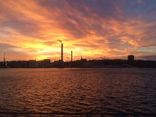 Stockholm sunset