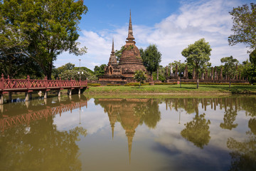 タイ国スコータイの遺跡