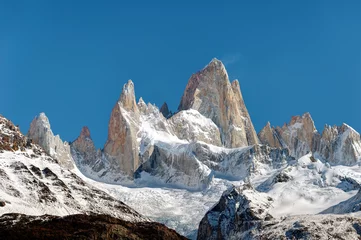 Fotobehang Cerro Torre Argentinië Fitz Roy