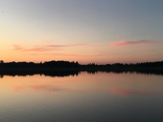 Fototapeta na wymiar Abstract sunset