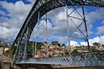 Pont eiffel à Porto