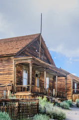 Ruined Houses in an American Ghost Town