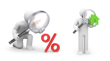 Time to Discount and time to buy. 3d illustration