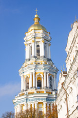 Belfry of the Pechersk Lavra in Kiev, Ukraine